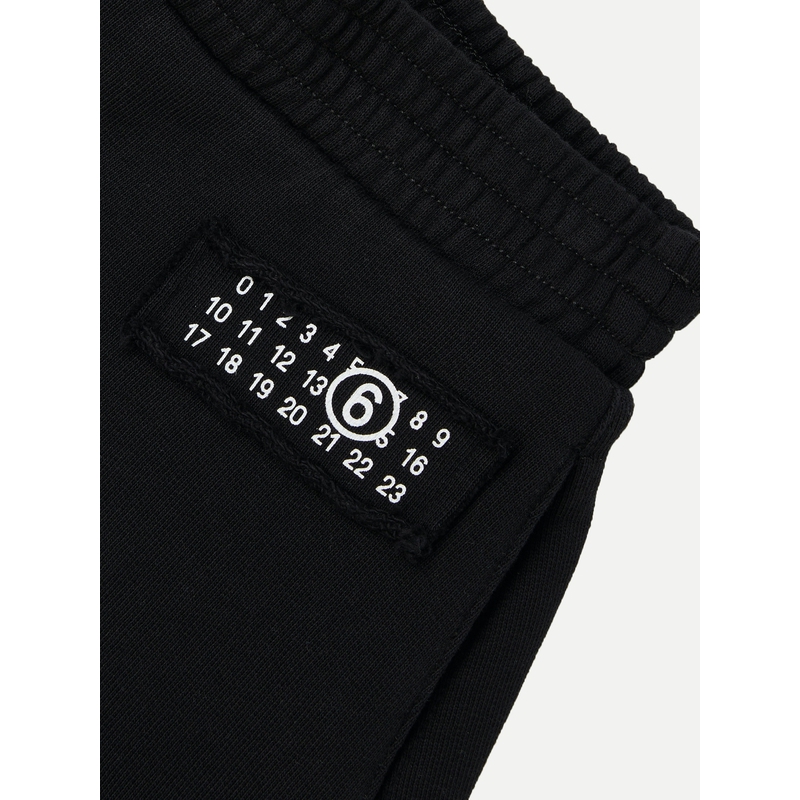 【折扣】MM6 Maison Margiela女童贴花棉质平纹布短裤 - 图3