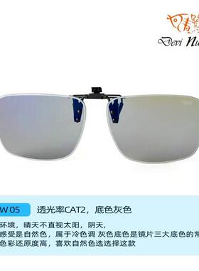 近视夹片钓鱼太阳镜弹弓射鱼找鱼偏光镜近视户外休闲开车防晒墨镜