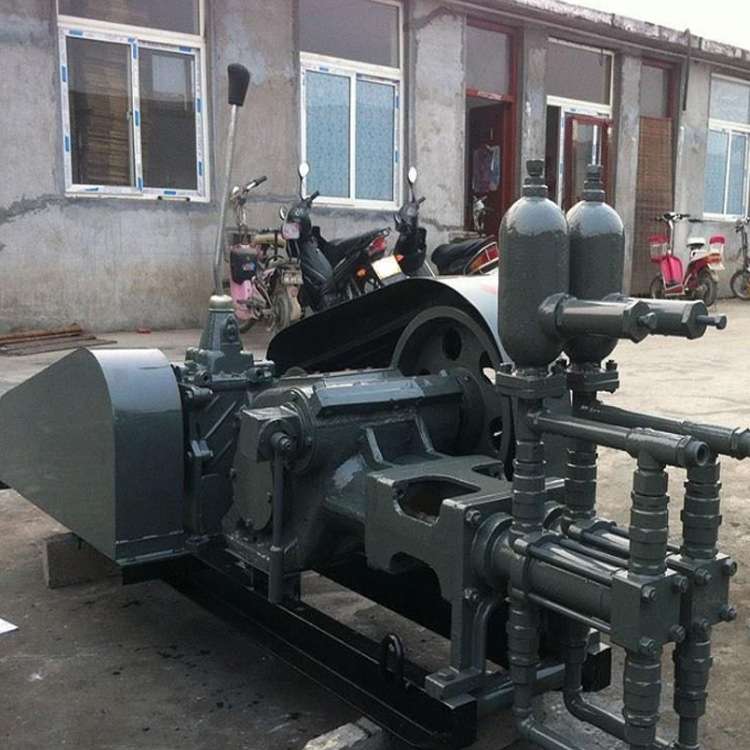 SYB灰浆砂浆注浆机SYB60/100双液变量注浆泵卧式双缸11KW压浆机 - 图0