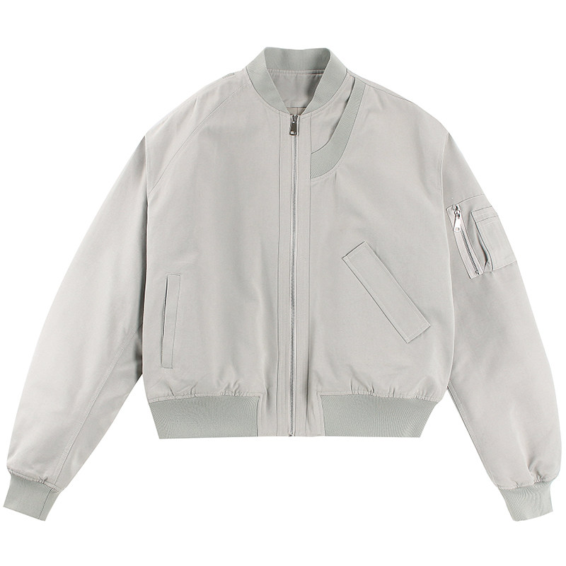 BANDITKGANGN秋季新款外套棒球服飞行夹克女