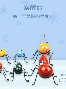 跨境铁艺蚂蚁家用办公桌电视柜花盆园艺装饰摆个性高级