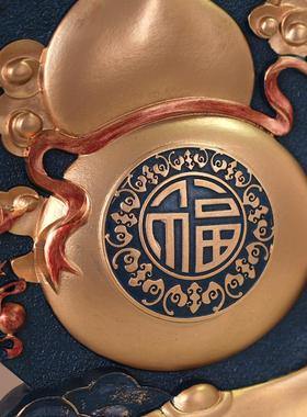 葫芦摆件树脂工艺品客厅玄关福禄如意家居装饰品搬家乔迁新居礼品