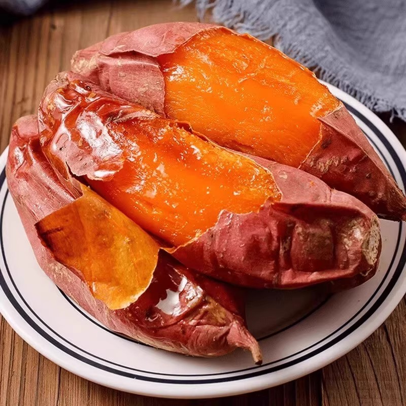 正宗烟薯25号山东蜜薯糖心红薯流油现挖沙番薯山芋烤地瓜 - 图1