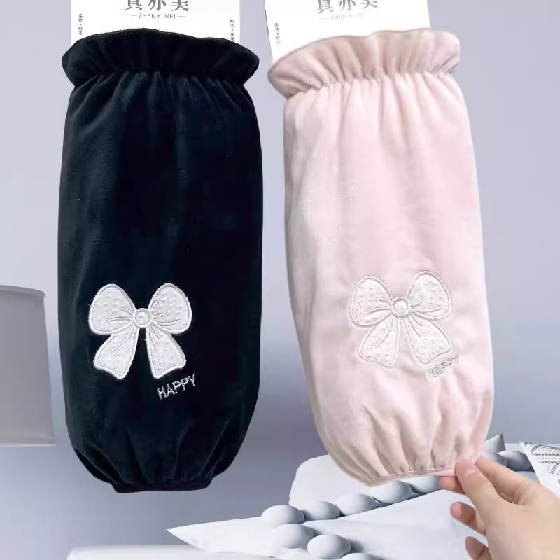 加宽加大羽绒服套袖袖套女秋冬办公室防脏学生上班防污护袖口袖头,淘宝优惠券,粉丝福利购,淘宝优惠卷