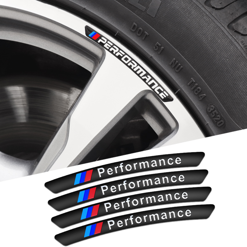 宝马轮毂贴纸 1/2/3系/4/X1/X2/X3/X4H/X5/530 5系轮毂修复M标贴 - 图1