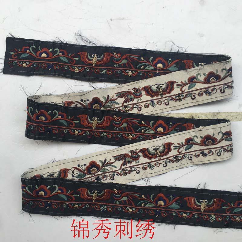 锁边刺绣图案机绣贵州民族风绣片服装刺绣绣片刺绣绣布 - 图3