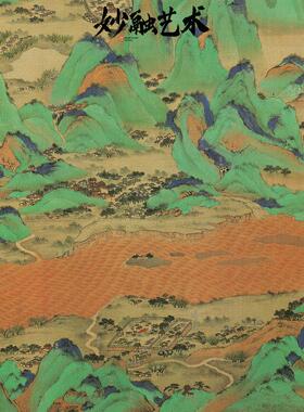 黄河万里图山水画新中式客厅装饰画沙发背景墙挂画仿古壁画中国风