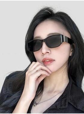素言精品坊太阳眼镜潮流新款曲面镜猫眼墨镜女防紫外线太阳镜