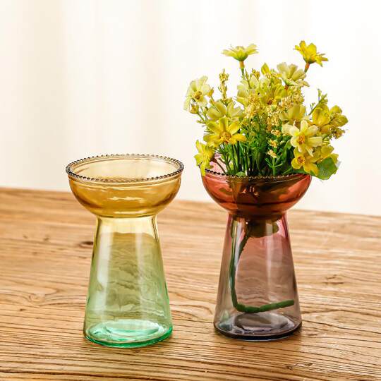 佛手柑花瓶水培器皿花盆观赏插花创意陶瓷玻璃水养摆件容器养花