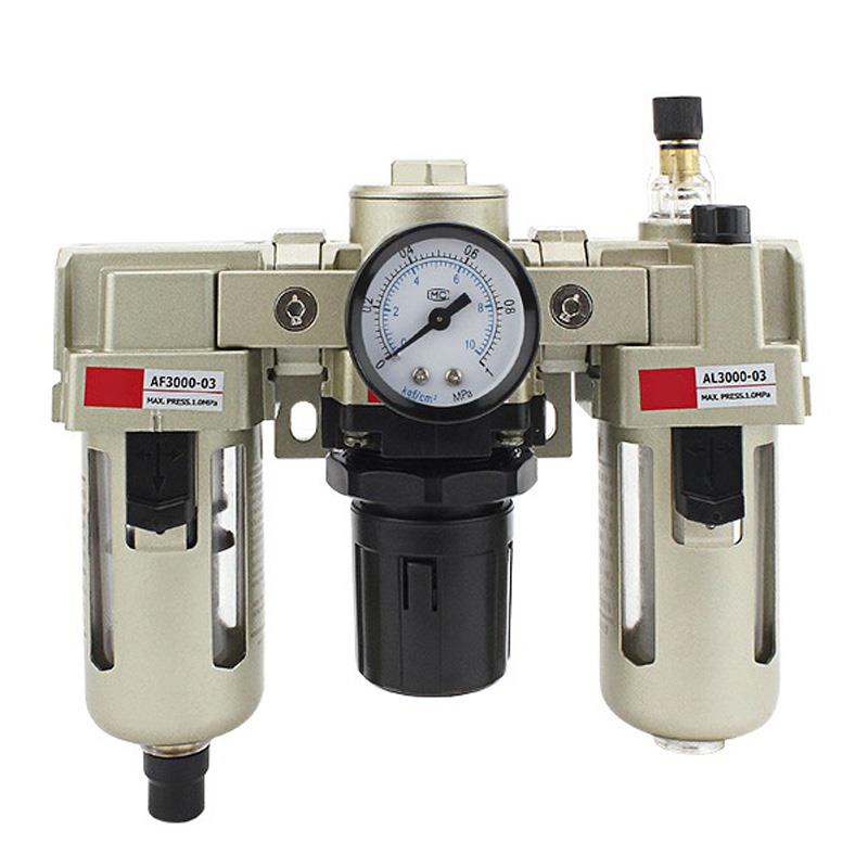 气动气源处理器AF+AR+AL三联件AC3000-03D油水分离器空气过滤器 - 图3