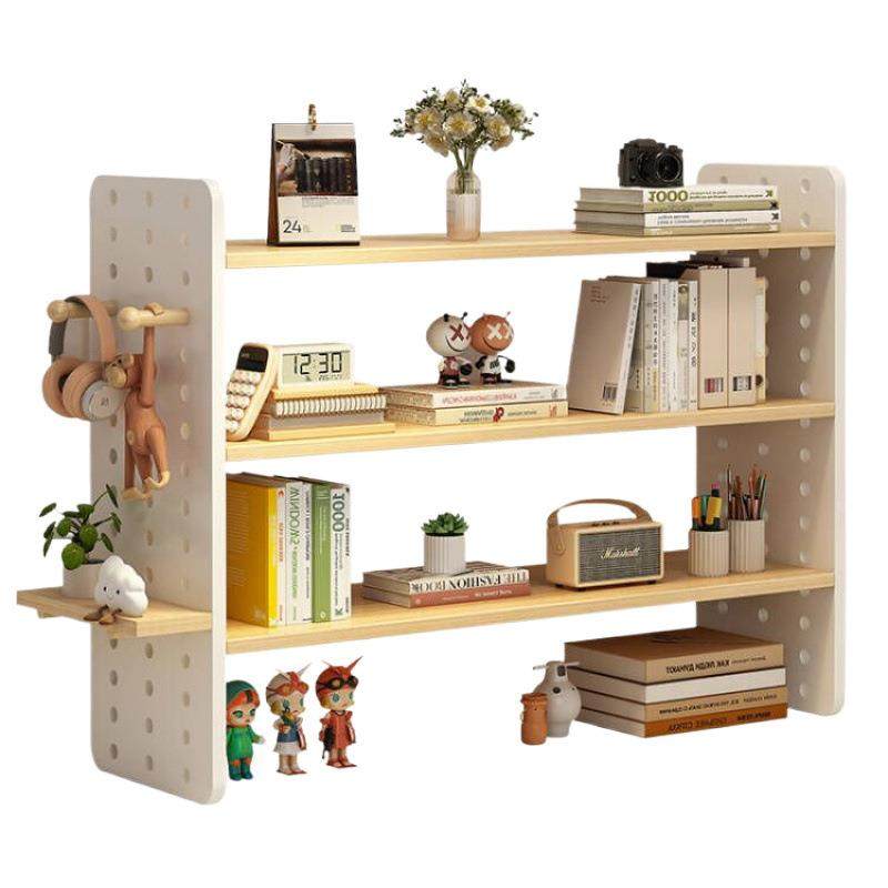 实木桌面书架收纳置物架多层架子办公室宿舍书桌上简易分层,淘宝优惠券,粉丝福利购,淘宝优惠卷