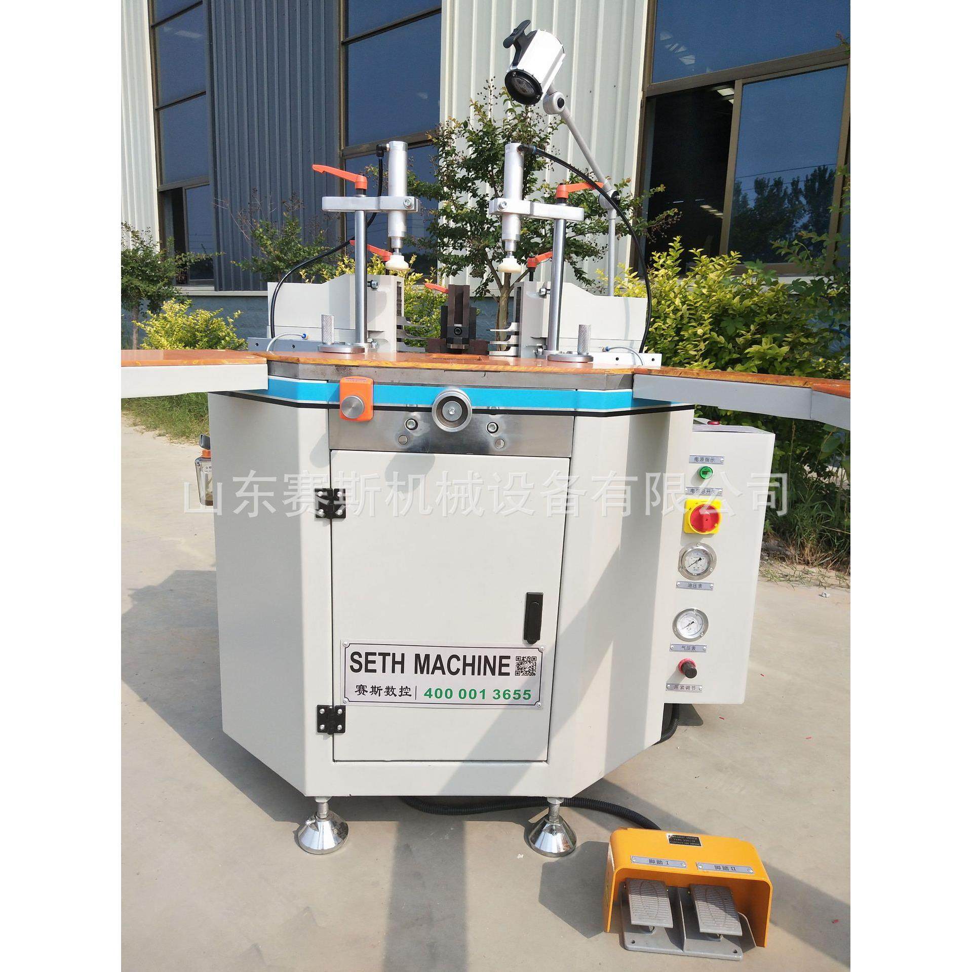 断桥铝合金加工设备铝门窗组角机单头液压组角机挤角机门窗设备,淘宝优惠券,粉丝福利购,淘宝优惠卷