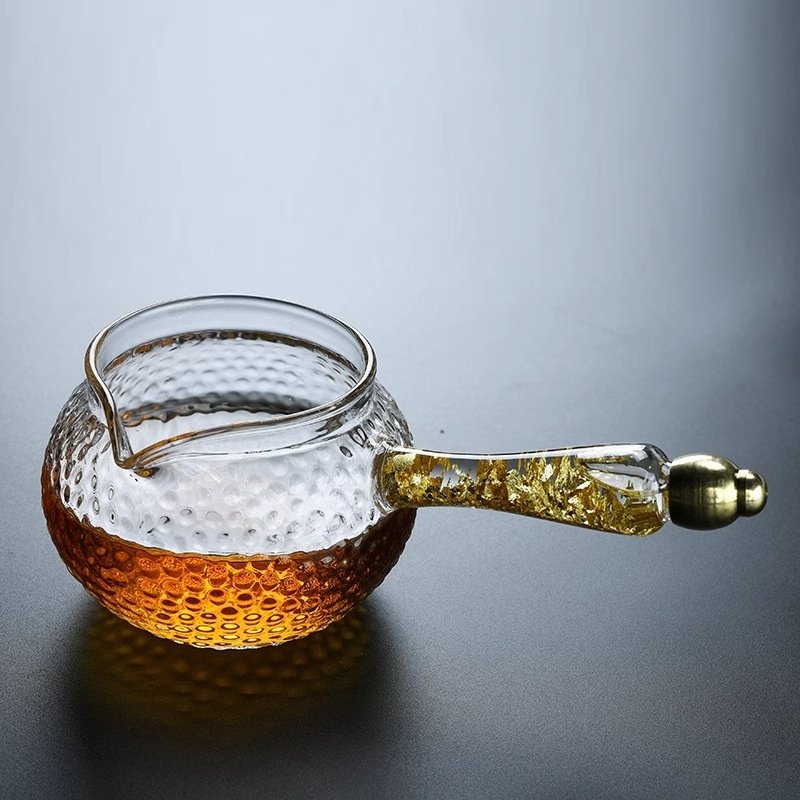 侧把木把公道杯自带茶漏玻璃高档大号茶海茶具分茶器茶漏茶滤过滤,淘宝优惠券,粉丝福利购,淘宝优惠卷