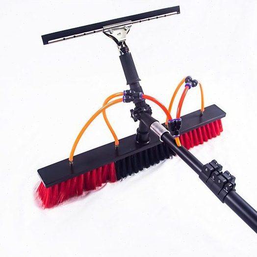 光伏板清洗工具通水刷擦玻璃清洁刷加长杆洗门头外墙洗车刷伸缩杆,淘宝优惠券,粉丝福利购,淘宝优惠卷