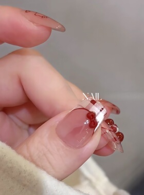 可爱猫咪纯手工26新款新年穿戴甲