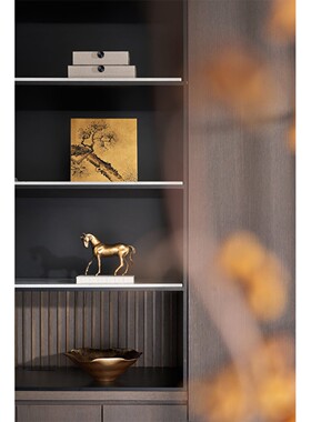 金色果盘艺术感酒店样板房间港式茶餐厅餐桌装饰盘摆件陈列氛围感