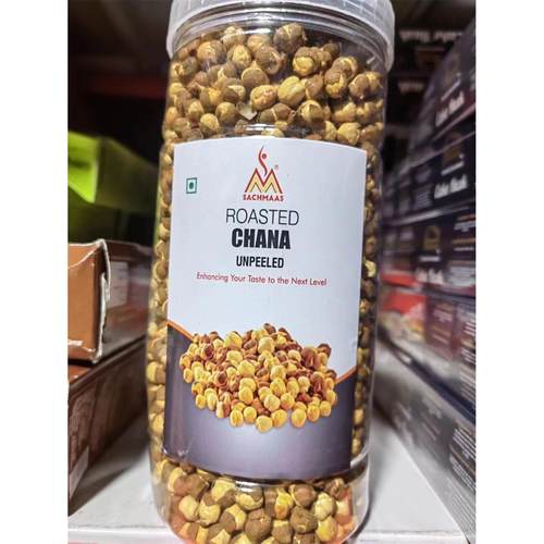 Indian food Roasted chana with skin 500g 印度烤鹰嘴豆小吃 - 图0