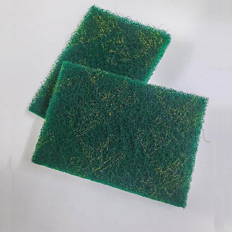 工业百洁布绿色8698拉丝抛光尼龙布3LM加厚打磨菜瓜布 拉丝布 - 图1