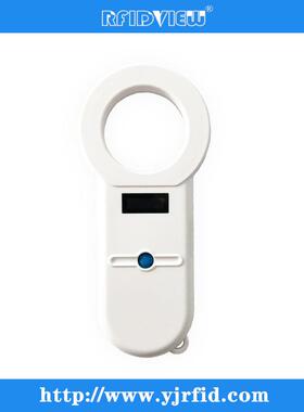2.1*12mm犬芯片扫码器低频134.2kHZ玻璃管芯片读卡器，扫描仪