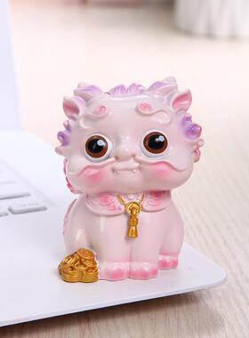 匹秀招财旺车内饰镇屋匹丘办公室工作站寓意财富麒麟对