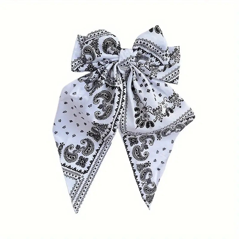 复古民族风蝴蝶结弹簧夹波西米亚风发夹后脑勺顶夹发饰,淘宝优惠券,粉丝福利购,淘宝优惠卷