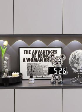 轻奢入户玄关摆件客厅家居装饰品电视酒柜餐边柜钥匙收纳高档软装