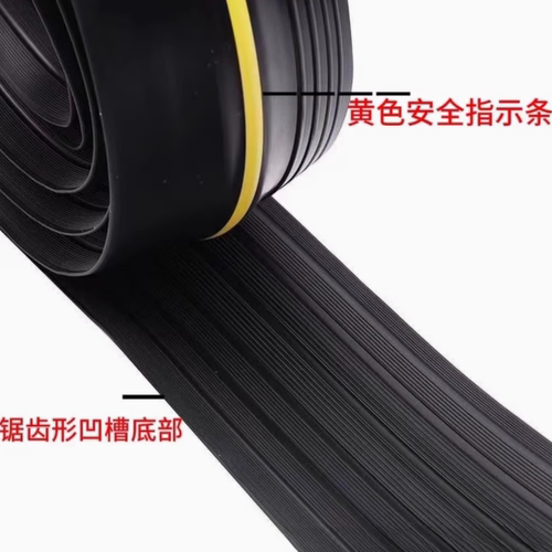 加宽加高卷闸门底部密封条车库门槛条户外水泥地面挡水条室外防雨 - 图0