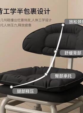 万向轮小凳子家用滑轮矮凳带娃神器美缝靠背椅