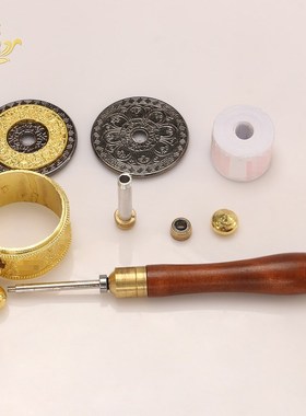 藏族转金筒六字真言小手摇西藏随身摆件经转简转筒转轮经筒小号