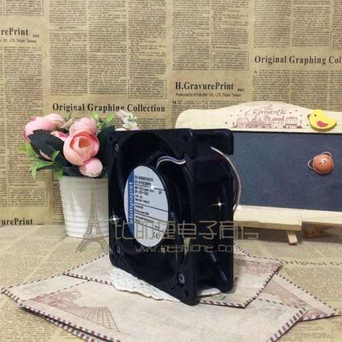 原装进口风机 48V DV4118/2NPU 1238 PWM调速 IP54防水铝框风扇 - 图0