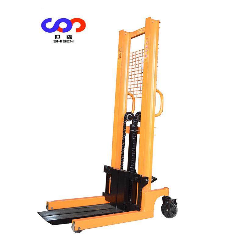 简易小型龙门架叉车1吨1.5吨2吨手动小堆高车,淘宝优惠券,粉丝福利购,淘宝优惠卷