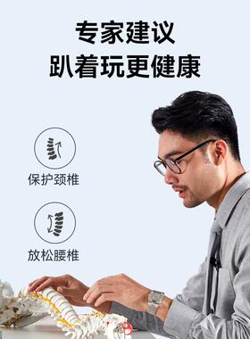 悬浮按摩支架床头边上懒趴睡脸枕垫家用推拿面枕头部折叠有洞美容