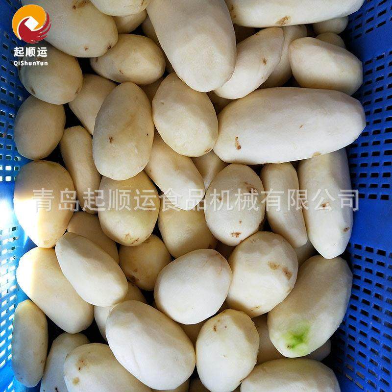 猕猴桃橙子去皮机螺旋不锈钢果蔬去皮清洗机清洗去泥橙子去皮机 - 图0