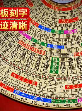罗盘高精度专业高级三合盘随身