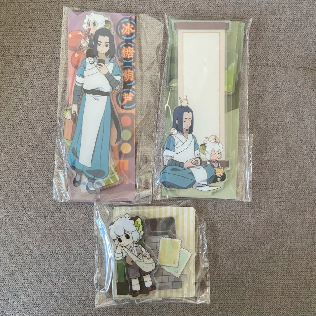 罗小黑战记新款双面超可爱亚克力立牌周边自制二次元痛包装饰摆件 - 图2