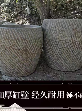 石雕打糍粑工具家用老石臼超大号打年糕老式锤辣椒艾绒对鱼饵庭院