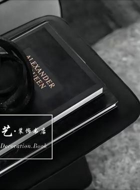 样板间真书高档装饰艺术画册客厅书房书架书桌面仿真书道具书摆件