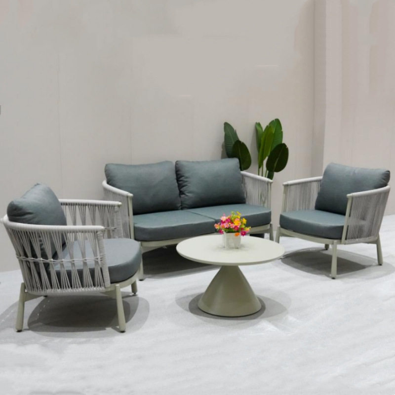 高档别墅室外庭院家具休闲民宿户外露台花园藤编镂空沙发茶几组合,淘宝优惠券,粉丝福利购,淘宝优惠卷