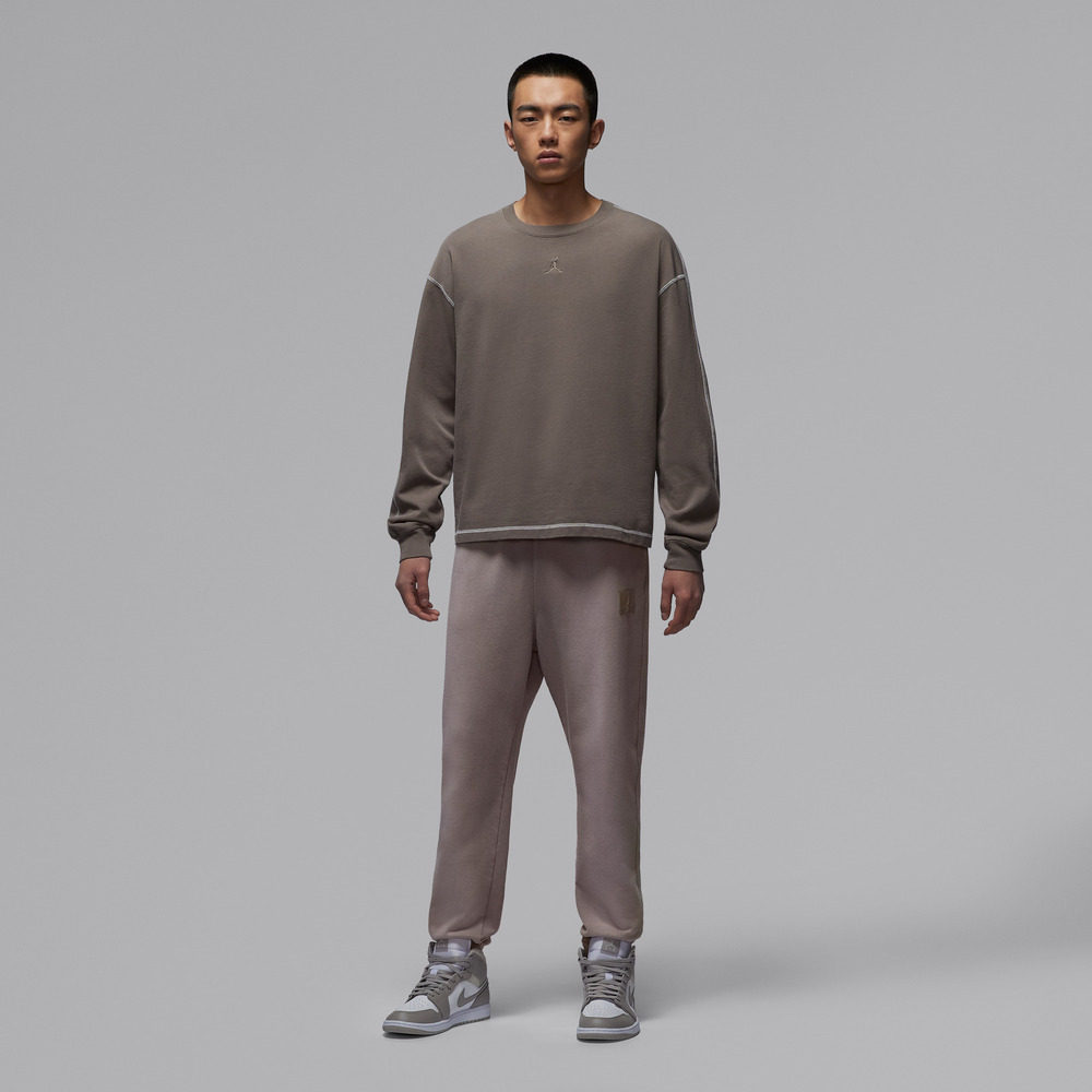 滔搏NIKE耐克男子jordan运动休闲针织圆领长袖T恤IF1830-040,淘宝优惠券,粉丝福利购,淘宝优惠卷