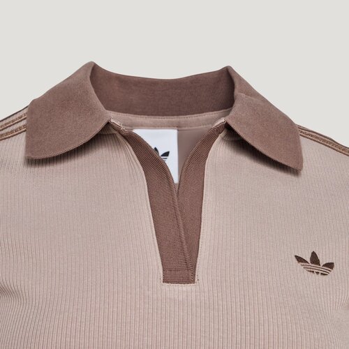滔搏adidas阿迪达斯三叶草女子POLO开叉长裙运动休闲连衣裙KY5699 - 图2