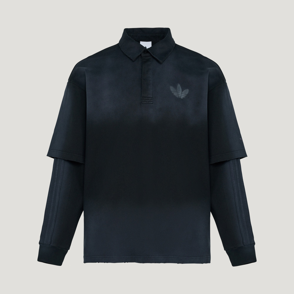 滔搏adidas阿迪达斯三叶草男子运动休闲长袖T恤POLO衫KR5053,淘宝优惠券,粉丝福利购,淘宝优惠卷