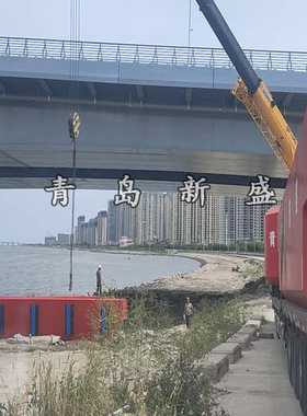 青岛新盛浮动式钢覆复合材料防船撞设施四川仪陇大桥防撞设施