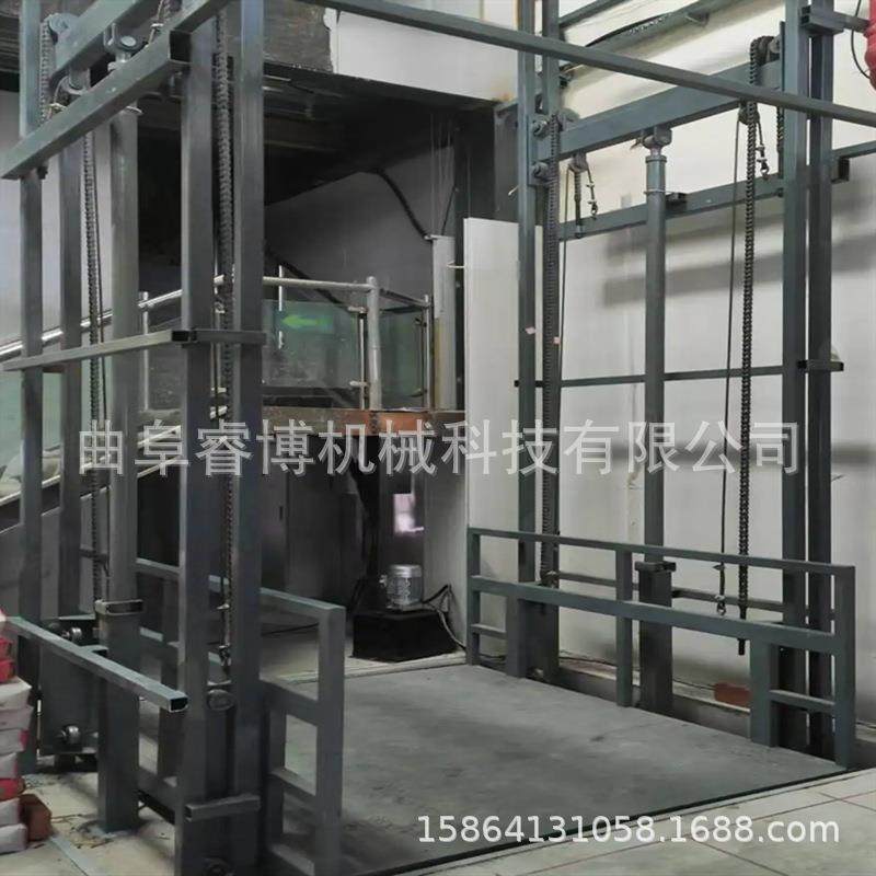 液压导轨提升机垂直升降平台升降机仓库厂房货物上楼升降台货梯,淘宝优惠券,粉丝福利购,淘宝优惠卷