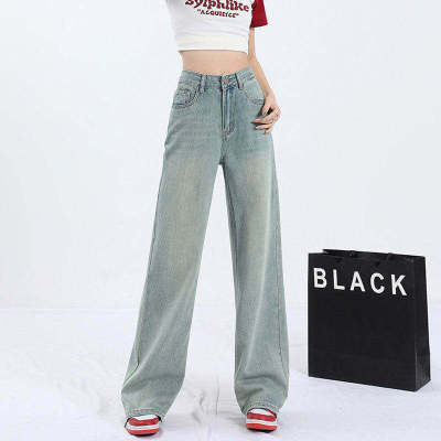 【牛仔系列】韩系时尚牛仔背小众显瘦半身裙高腰牛仔裤阔腿裤ld