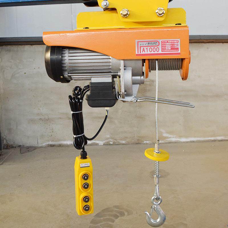 微型电动葫芦PA200提升机吊机PA600钢丝绳装修家用小吊机电动葫芦,淘宝优惠券,粉丝福利购,淘宝优惠卷