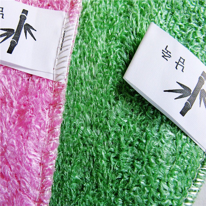 韩国竹炭抹布|竹纤维洗碗巾|不沾油洗碗布|吸水 不掉毛|双层加厚 - 图0