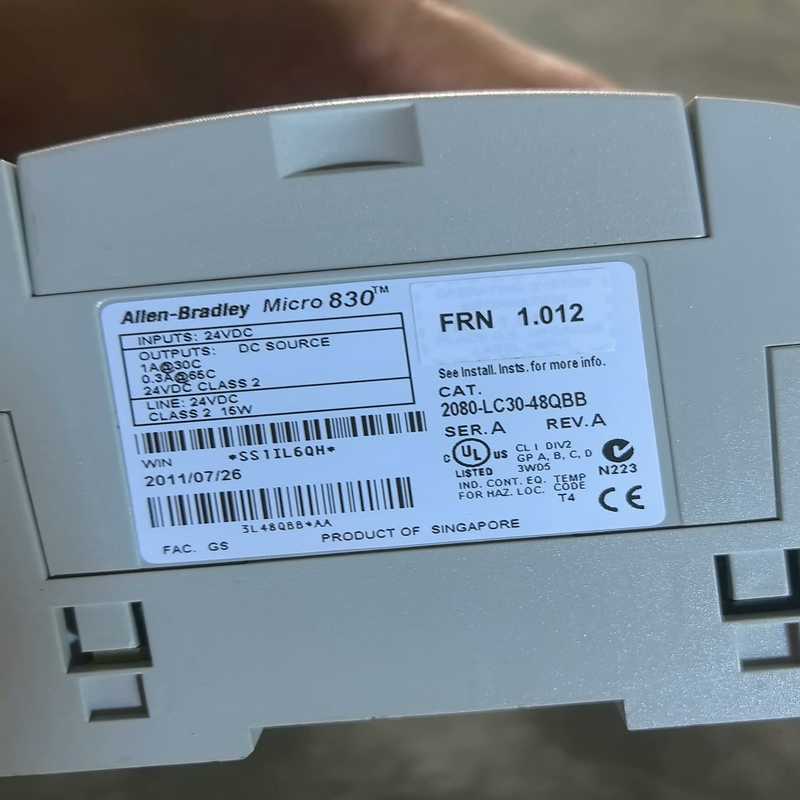 AB AIIen-Bradley 罗克韦尔 Micro830(亚飞商行） - 图0