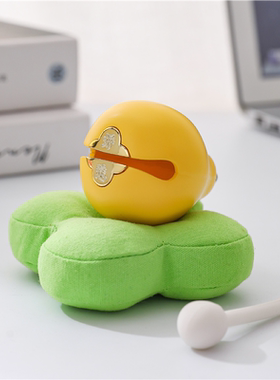 原创无鸭梨木鱼情绪稳定神器解压办公室好物桌面摆件装饰礼物