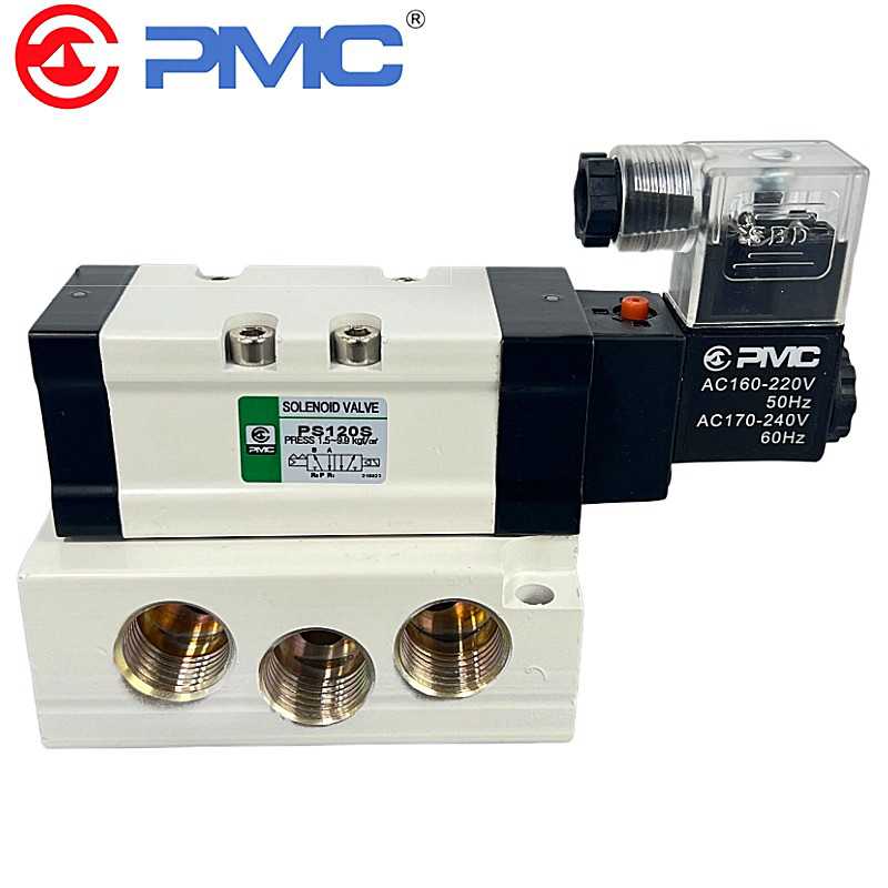 原装PMC电磁阀SVF7120-4GPS340S PS120S/H二位五通先导式换向阀 - 图3