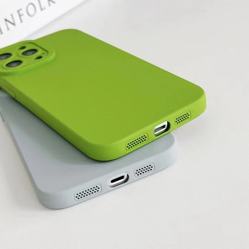 适用苹果15手机壳iPhone16promax液态硅胶12天使眼11防尘XS全包14精孔瞳眼软壳7P/8p轻薄XR纯色13防摔保护套